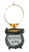 witches wine charm